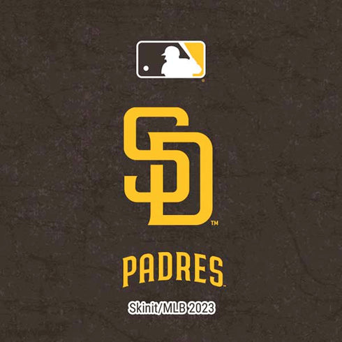 MLB San Diego Padres - Solid Distressed Moto E5 Play Skin